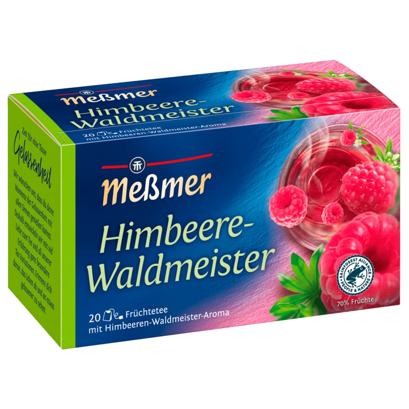 Meßmer Himbeere-Waldmeister 50g, 20 Beutel
